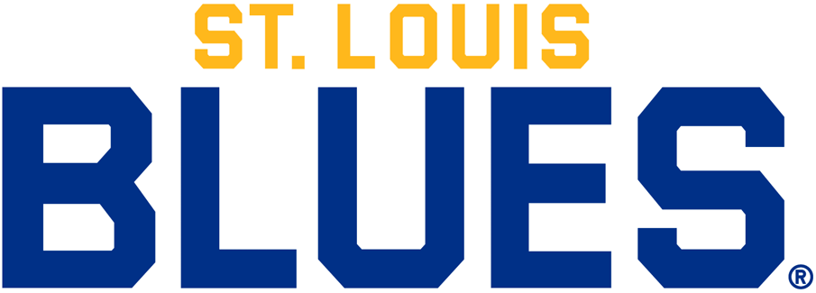 St. Louis Blues 2016 17-Pres Wordmark Logo iron on paper